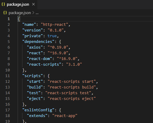 HTTP and React